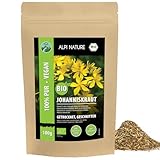 Alpi Nature Johanniskraut Tee BIO 100g, Johanniskraut getrocknet und geschnitten, Johanniskrauttee