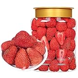 Gefriergetrocknete Erdbeeren,260g Leckere Frei Von Zusatzstoffen-Getrocknete Erdbeeren Trockenfrüchte