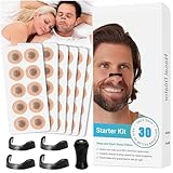 KutaKuta 60 PCS Magnetische Nasenpflaster, Anti-Schnarch Nose Strips Nasenpflaster Magnet, Breathing Nasal Strip Verbesserte Schlafqualität Für Geschäftsreise, Familie, Reisen, Hotel Gepäck
