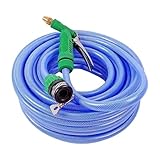 Flexibler Gartenschlauch: dehnbarer Gartenschlauch, Wasserleitung | Autowaschschlauch ohne Kuchen mit Sprühdüse, Reparaturschlauch für Fahrzeuge