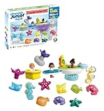 PLAYMOBIL JUNIOR & Tinti | Bunter Badespaß Adventskalender | Nachhaltiger Adventskalender mit Wasserspielzeug | Tägliche Überraschungen für Kinder ab 1 Jahr | Perfektes Weihnachtsgeschenk | 71777