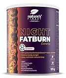 Nature's Finest Night FatBurn Extreme | 4in1 Fettverbrenner für die Nacht mit Morosil | GMO-frei, Vegan, Zuckerfrei, Koffeinfrei, Laktosefrei