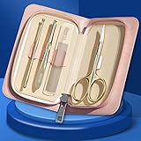 ZTTTD Werkzeug 4 in 1 Körperpflegeset Edelstahl Makeup Tools Ohrlöffel Professionelle Augenbrauenpflege