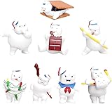 8PCS Tortendeko Ghost busters,Mini Spielzeug Puppe Set Ghost busters Kuch Topperen Ghost busters Geburtstagstorte Dekoration Für Kinder Geburtstag Dekor Ornamente Party Supplies Cartoon Kuchen Topper