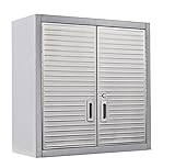 Seville Classics Hängeschrank, 74.1 x 42.5 x 26 cm, grau