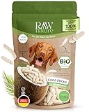 RAW Nature Kokos-Sticks Hundesnack | Zahnpflege Snack | Zahnpflege Hundeleckerlie | 100% Kokos | natürlich | ohne künstliche Zusätze (150 g)