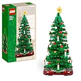 LEGO Weihnachtsbaum – 2-in-1 Bauset – Kreatives Spielzeug für Kinder ab 9 Jahren – DIY Deko zum Bauen und Ausstellen – Kreatives Jungen, Mädchen und Erwachsene – 40573