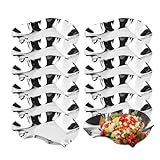 Generisch 12 Stück Austernschalen Edelstahl Zum Kochen, Austern Grillpfanne, Austernteller, Kleine Servierteller Metall Für Meeresfrüchte, Muscheln Und Schnecken