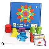 Alasum 155 Stück kreatives Puzzle holzpuzzle Tangram Puzzle holzsteckpuzzel holzpuzzles Tangram-Puzzle holzrätsel knobeleien für rätsel für Bambus
