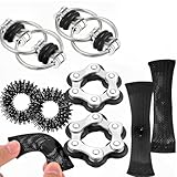 XPEX 8 Stück Fidget Toys Set - Gewebter Netzschlauch, Stressabbauringe, Anti-Stress Spielzeug, Spinner, Squeeze Toy Für Kinder Und Erwachsene Mit ADHS