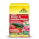 Neudorff Fungisan Rosen- und Gemüse-Pilzfrei – Konzentrat bekämpft Pilzkrankheiten wie Rosenrost oder Mehltau an Rosen, Gemüse und Zierpflanzen, 16 ml