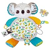 VTech Baby Koala-Spieldecke – Mit Musik, verschiedenen Texturen und abnehmbarem Spielzeug – Interaktive, waschbare Sensorik-Spielmatte – Für Babys von 0-24 Monaten