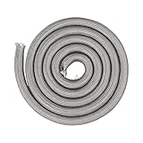 Türdichtung für Backofen, Ersatz für WB32K5039, 77,95 Zoll (ca. 198 cm) lange, hitzebeständige Metalldichtung mit 19 Befestigungsclips