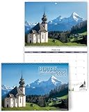 Deutsche Landschaften Kalender 2025, Wunderschöner Kalender 2025 Wandkalender mit atemberaubenden Fotos von Deutschland, von Just Cards