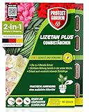 PROTECT GARDEN Lizetan Plus Combistäbchen, Langzeit-Schädlingsfrei und Premium-Dünger in Einem, 40 Stück