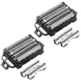 Ersatzklingen und Scherfolien kompatibel mit Pana**nic WES9032Y ES-LV97, ES-LV95, ES-LV81, ES-LV69, ES-LV67, ES-LV65 und ES-LV61 Elektrorasierer, 2 Stück