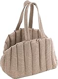 Hundetasche - Tragetasche Gladys Beige – 58x32x34cm – Polyester – Boden herausnehmbar – Sicherheitsleine – Tragegriffe – breite Bodenfläche – extra Liegekomfort