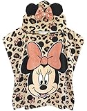 Disney Handtuchponcho Minnie Mouse Girl | Kinder Kapuze Robe Geschenk