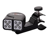 Grillfürst Universal LED Grilllampe - BBQ Grill-Licht - Grifflicht - Zwei schwenkbare Leuchtköpfe - Universell einsetzbares Grilllicht für viele Gasgrill Modelle