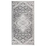 FSJIELW Home & Garden-Outdoor Teppich Flachgewebe 80x150 cm Hellgrau Möbelauswahl