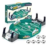 Interaktives Tischfußballspiel，TischFußball Kinder mit 6 Fußbälle，Mini Tischkicker interaktives tischkicker Spielzeug Party für Kinder und Erwachsene，Geburtstag Partyspielzeug für Jungen und Mädchen