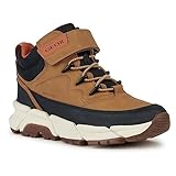 Geox J FLEXYPER Plus Boy Ankle Boot, DK Yellow/Black, 39 EU