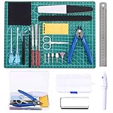 Habwea 26 STÜCKE Modellbau Werkzeug Set, Gundam Modellbausatz Modellbauwerkzeuge für Architektur Modellbau Gunpla , Gebäude,Auto, Flugzeuge ,Hobby Reparatur und Befestigung