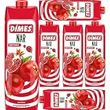 Dimes Granatapfelsaft Fruchtsaft 25% Granatapfelsaftkonzentrat 1000 milliliter x 6 STÜCK mit Pufai Grocery,