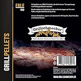 Grillschmecker Grillpellets Erle 15kg - Holzpellets aus 100% Erlenholz für Pelletsgrill, Räucherboxen und Smoker