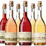 6er Probierpaket 'Geiger' Alkoholfrei Prickelnd, Jörg Geiger mit Gratis Sektverschluss