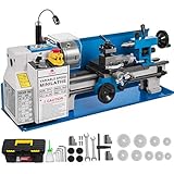 Mophorn Drehmaschine für Metall 2500rpm Drehmaschine 550W Drehmaschine Präzisionsbankdrehmaschine 7 x 14inch