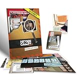 Hidden Games Tatszene – Ein Plan ohne Verhaken – Realistisches Tatortspiel, spannendes Detektivspiel, Escape Room Spiel
