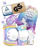 99FLIPS Knieschoner Kinder Schoner Inliner Kinder - Schoner Set Kinder [6er] - Protektoren Kinder Inliner Schoner Kinder - Schützer Inliner Kinder - Größe XS Rainbow - Knieschützer Kinder