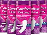 Carefree Plus Long Slipeinlagen mit Frischeduft, die extra langen Slipeinlagen für extra Schutz und bis zu 100 Prozent Geruchsneutralisierung 40 Stück