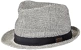 CHILLOUTS Herren Limerick Panama Hut, 11 Black/White, L-XL EU