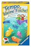 Ravensburger 23334 - Tempo, kleine Fische, Mitbringspiel für 1-6 Spieler, Kinderspiel ab 3 Jahren, kompaktes Format, Reisespiel, Brettspiel - Geburtstagsgeschenke