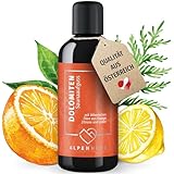 ALPENHERZ Saunaaufguss - 100% naturrein - 100ml mit ätherische Öle aus Orange, Zitrone & Zedernholz Saunadüfte Aufgussmittel Saunaöl Sauna Zubehör Saunaduft Aufguss Geschenkset