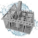 Besteckkorb Spülmaschine Korb für Unterkorb 20,5x16x22.5cm, für Hotpoint für Indesit für Whirlpool für Bauknecht für Ikea 488000386607 / C00386607 Geschirrkorb Spülmaschinenkorb Korb