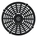 20 cm 7,9 Zoll Luftfritteuse Ersatz-Crisper-Platte, Fritteuse Ersatz-Grillpfanne Antihaft-Fritteuse Ersatz-Crisper-Platte Luftfritteusen-Zubehör