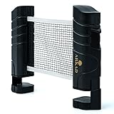 Arkad Tischtennisnetz • 225cm [Das längste Tischtennis Netz] Stabil & Zuverlässig • Tischtennisnetz für jeden Tisch • Tischtennisnetz outdoor & Indoor geeignet • Tischtennis Zubehör
