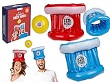 mucHome Beer Pong Spiele Gesellschaftsspiele Partyspiele Trinkspiele Beer Pong Becher Strandspiele Sommerspiele (Aufblasbare Hüte Beer Pong)