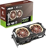 ASUS GeForce RTX 4080 16GB GDDR6X Noctua OC Edition (PCIe 4.0, 16GB GDDR6X, DLSS 3, HDMI 2.1a, DisplayPort 1.4a, Noctua NF-A12x25 PWM Lüfter, optimierte Dampfkammer, GPU Tweak III) + Indiana Jones