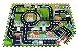 Knorrtoys 21027 - Puzzlematte - „Straße“/ 12-TLG./ 30 cm