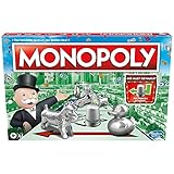 Monopoly Brettspiel, klassisches Familienspiel für Erwachsene und Kinder, 2 bis 6 Spieler, Strategiespiel geeignet ab 8 Jahren, originelle Familie