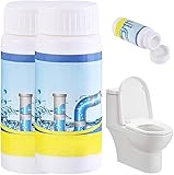 Abflussreiniger Extra Stark, 2025 Neu Reinigungsmittel Extra Stark Rohrreiniger Drain Cleaner Bad Reiniger, Reinigungsmittel Pipe Cleaner für Küche Bad Toilette Balkon Alle Rohre (2)