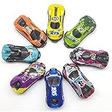 Stunt spielzeugauto -360°drehbares spielzeugautos,Springendes Trägheits Stunt Auto,Legierung zurückziehen Katapult Auto,Kreativität Mini Auto Modelle Spielpreise für Kinder Jungen-zufällige(4 autos）