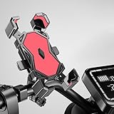 HJKJNBF Handyhalterung Motorrad, für Suzuki Katana 50 125 250 400 750 1000 1100 Drehbarer Abnehmbare Robuste Handyhalter Fahrrad Motorrad,D
