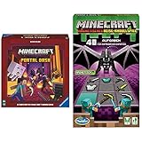 Ravensburger Familienspiel Minecraft Portal Dash & ThinkFun - 76402 - Minecraft - Das magnetische Reisespiel. ideal für die Reise und als Geschenk. EIN Logikspiel Nicht nur für Minecraft-Fans