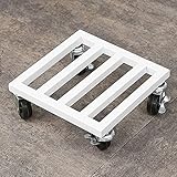 Robuster Pflanzenbehälter mit feststellbaren Rädern – mobiler Ständer für drinnen und draußen, Garten, Heimdekoration