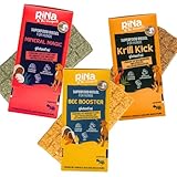 RiNa Superfood Hundekuchen I 3 Boxen à 10 Riegel | Probierpaket | Schonend gebacken, Soft, leicht portionierbar, gut verdaulich | Made in Germany